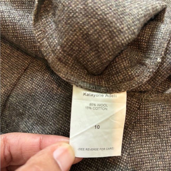 2 Jeans by Katayone Adeli Wool Mini Skirt - Picture 9 of 9